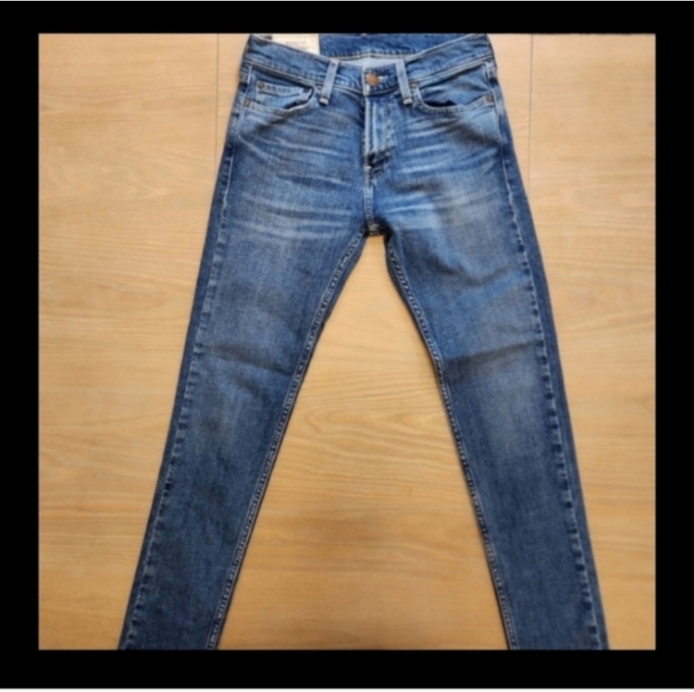 Hollister Medium Blue Skinny Jeans
